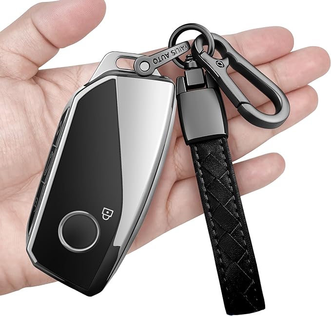 indeda for BMW Key Fob Cover with Keychain Soft Full Protection Key Shell Key Case Compatible with BMW I7 M Sport 2023 X7 i7 xi X1 IX M5 7 Series 735Li 740